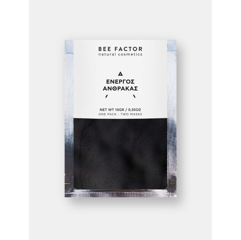  BEE FACTOR ΕΝΕΡΓΟΣ ΑΝΘΡΑΚΑΣ 10GR 10 ΦΑΚΕΛΑΚΙΑ