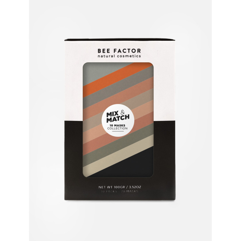 BEE FACTOR MIX & MATCH 10 MASKS COLLECTION