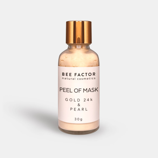 BEE FACTOR PEEL OFF ΜΑΣΚΑ ΜΕ ΧΡΥΣΟ 24K & ΜΑΡΓΑΡΙΤΑΡΙ 