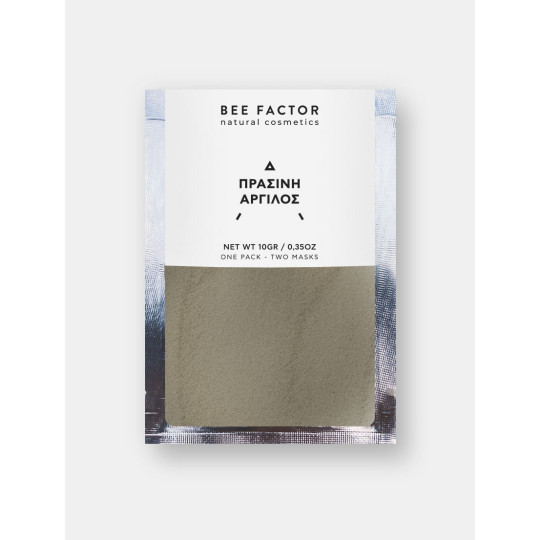 10 ΦΑΚΕΛΑΚΙΑ BEE FACTOR ΠΡΑΣΙΝΗ ΑΡΓΙΛΟΣ 10GR