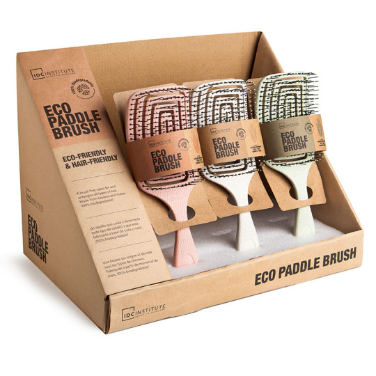 IDC Eco Paddle Hair Brush Easy Detangling Βούρτσα Μαλλιών