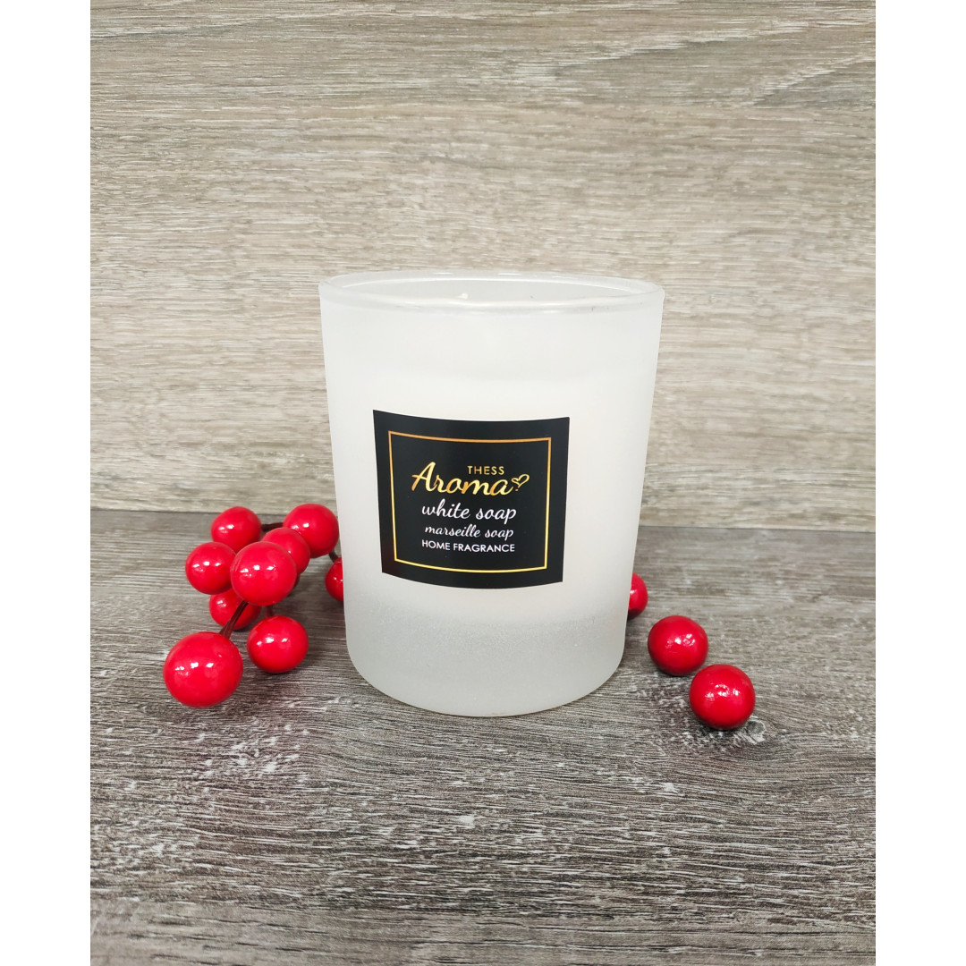 CANDLE WHITE SOAP
