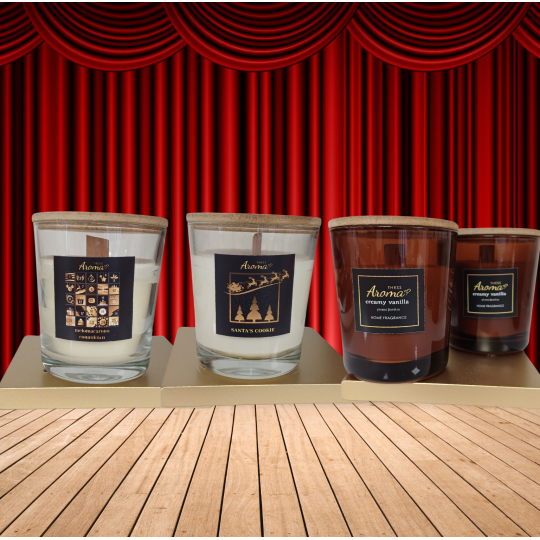COZY FESTIVE CANDLES 