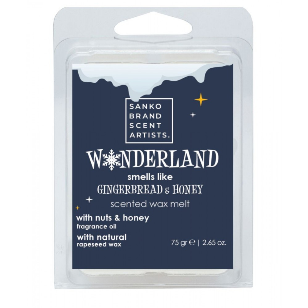 SANKO SCENT ΚΕΡΙ WAX MELT ΜΕΛΟΜΑΚΑΡΟΝΟ WONDERLAND