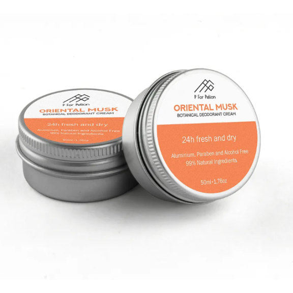 P FOR PELION ORIENTAL MUSK BOTANICAL DEODORANT CREAM