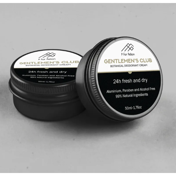 P FOR PELION GENTLEMAN'S CLUB BOTANICAL DEODORANT CREAM