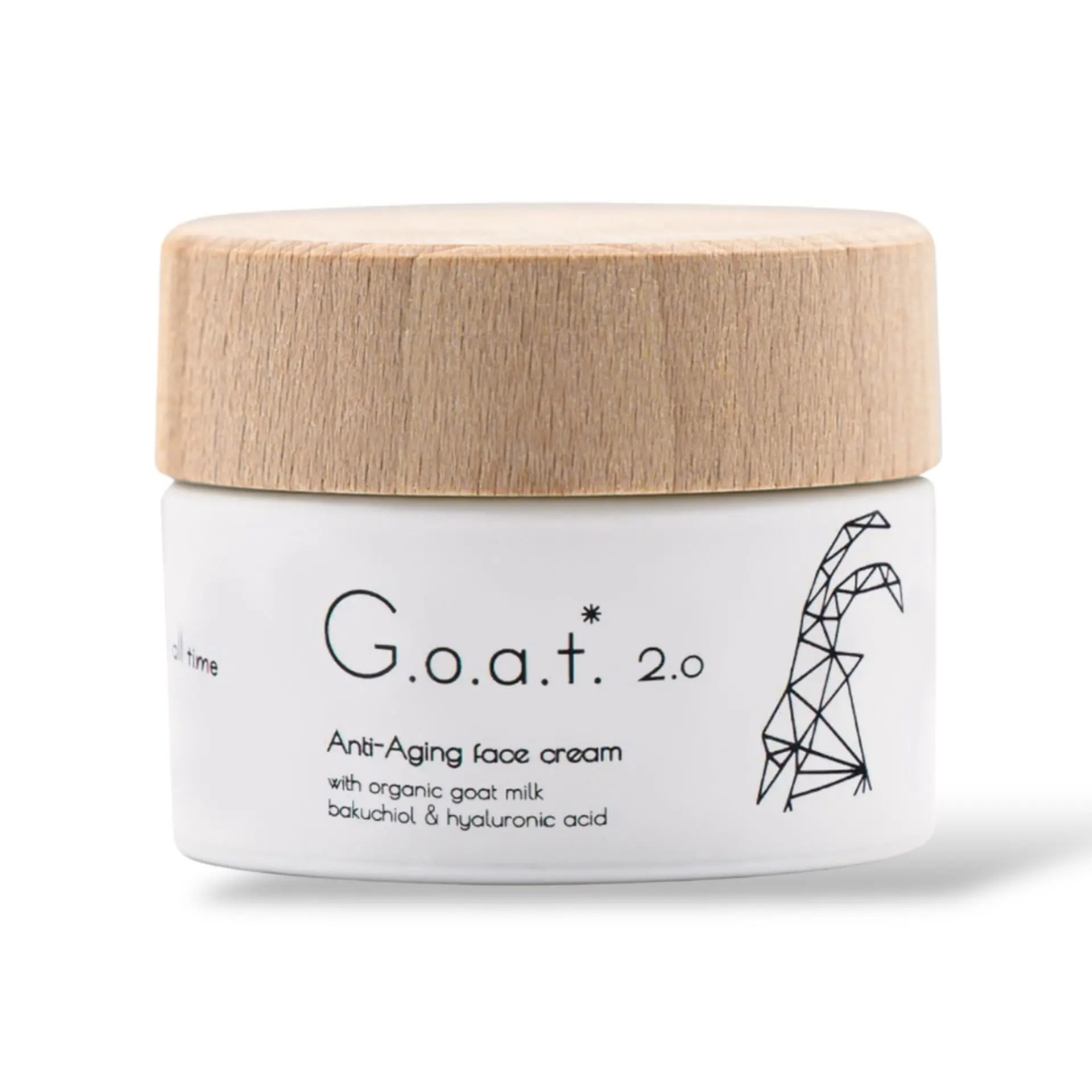 G.O.A.T. 2.0 | Κρέμα Προσώπου με βιολογικό γάλα κατσίκας | Αγνή πολυτέλεια. Μεταξένια υφή.