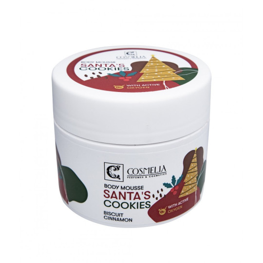 BODY MOUSSE SANTA'S COOKIES ΜΕΛΟΜΑΚΑΡΟΝΟ 