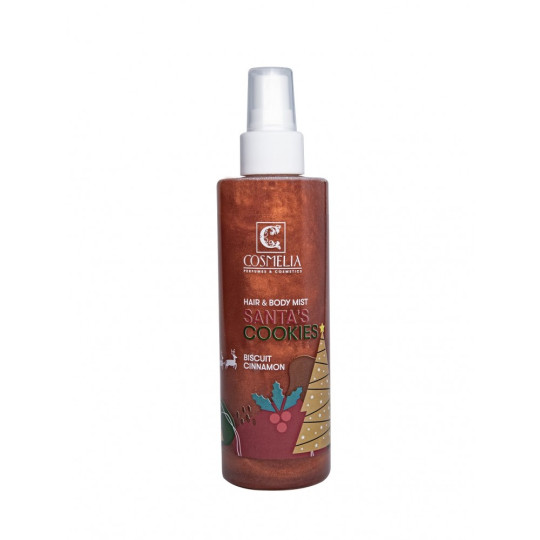 HAIR & BODY MIST SANTA'S COOKIES  ΜΕΛΟΜΑΚΑΡΟΝΟ