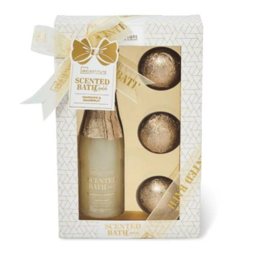 SET SCENDED BATH CHAMPAGNE GIFT MANDARIN & GRAPEFRUIT 
