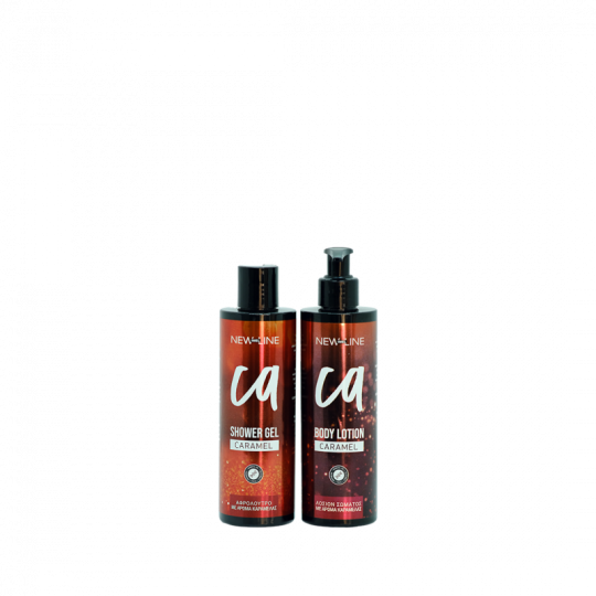 IMEL NEW LINE ΓΑΛΑΚΤΩΜΑ ΣΩΜΑΤΟΣ & ΑΦΡΟΛΟΥΤΡΟ CARAMEL ΚΑΡΑΜΕΛΑ