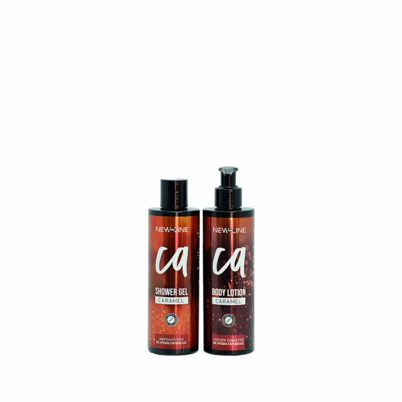 IMEL NEW LINE ΓΑΛΑΚΤΩΜΑ ΣΩΜΑΤΟΣ & ΑΦΡΟΛΟΥΤΡΟ CARAMEL ΚΑΡΑΜΕΛΑ