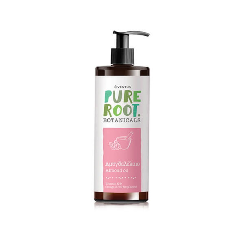 Pure Root Botanicals ALMOND OIL Αμυγδαλέλαιο 200ML